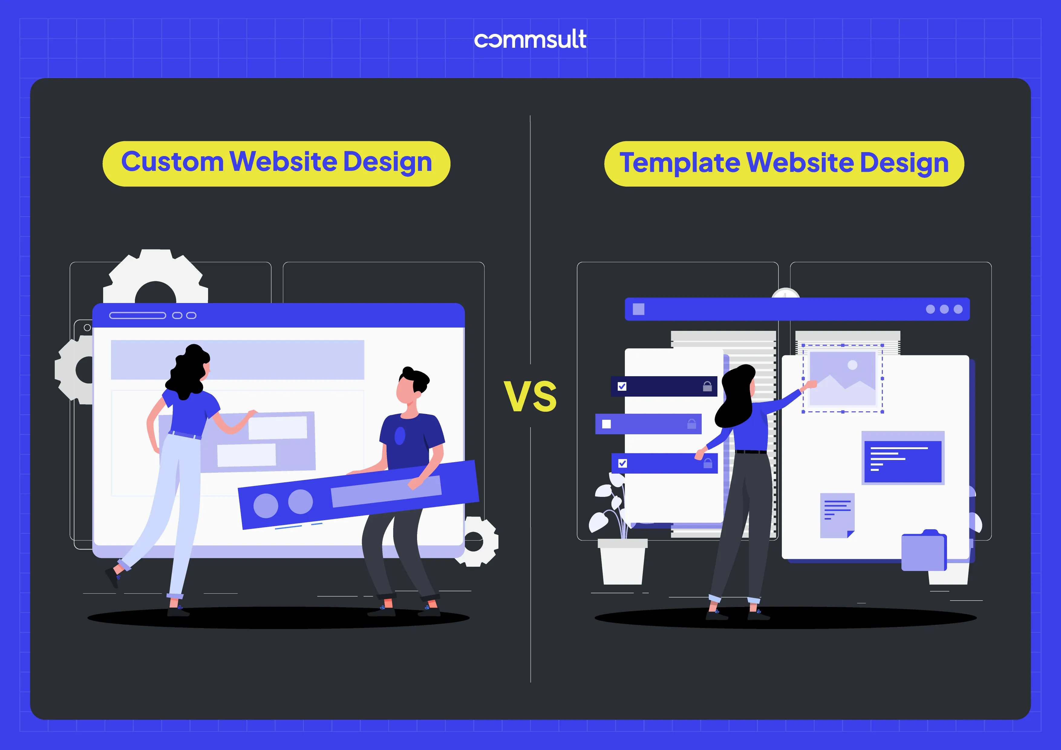 commsult blog - Pilih Solusi yang Tepat Untuk Bisnis Anda: E-Commerce Template VS Custom E-Commerce
